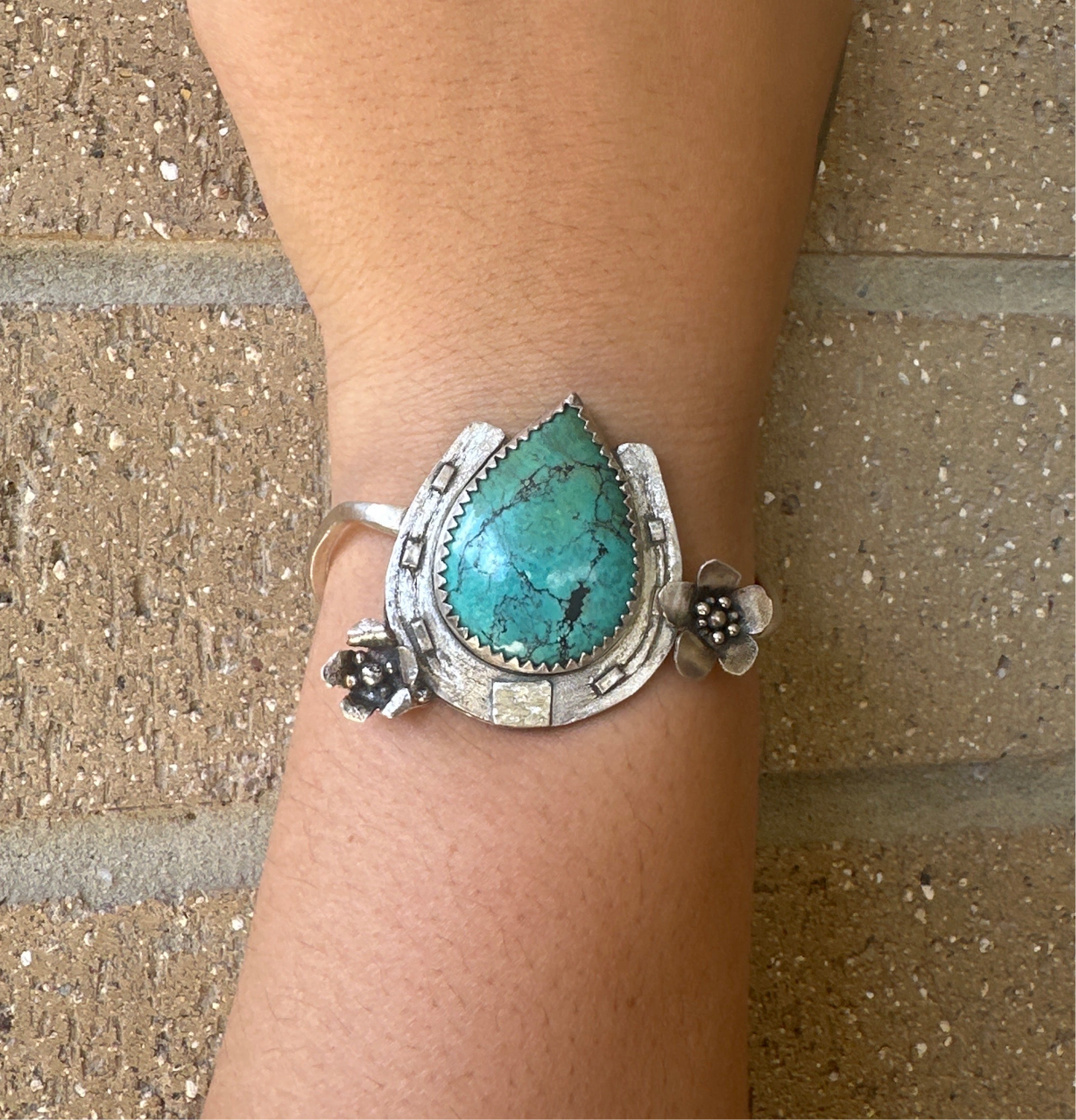 Lucky Turquoise Cuff