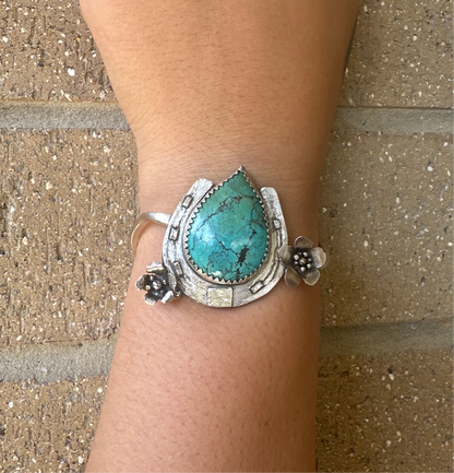 Lucky Turquoise Cuff